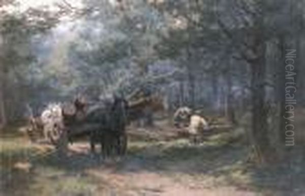 Loading Oil Painting by David Farquharson