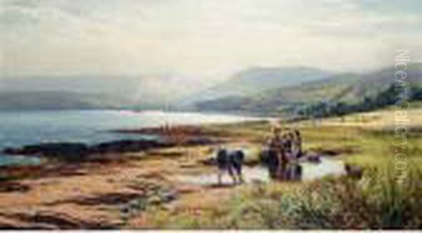 Arran Oil Painting by David Farquharson