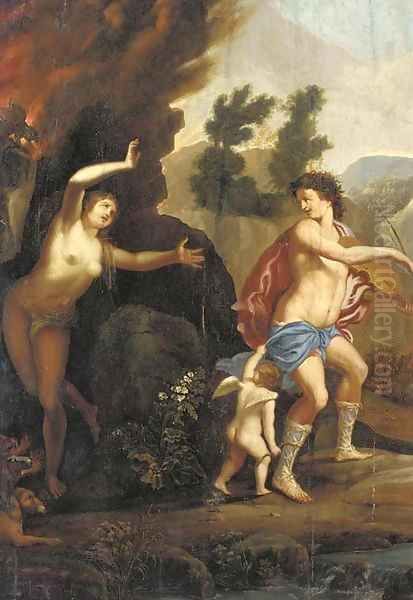 Orpheus and Eurydice Oil Painting by Gerard de Lairesse