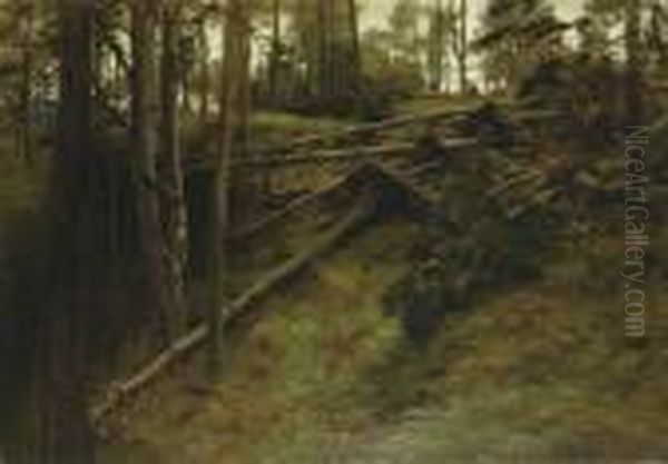 After The Storm, Finzean Oil Painting by Joseph Farquharson