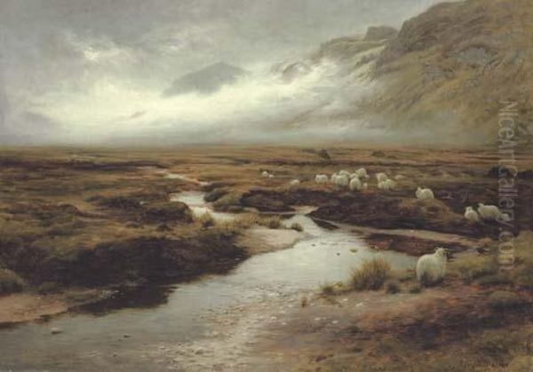 The Moss At Poolewe Oil Painting by Joseph Farquharson