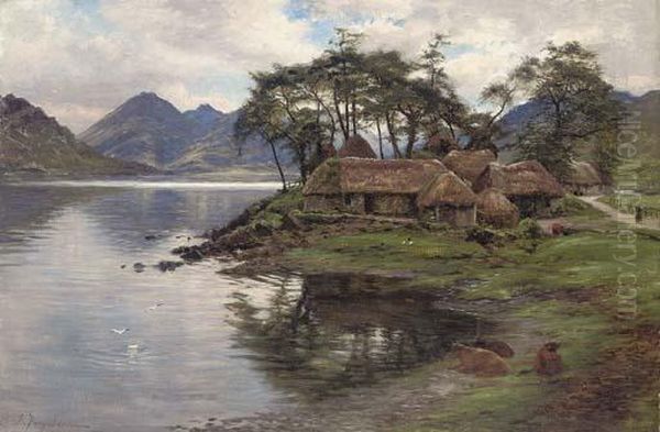 Letterfern, Loch Duich, Kintail Oil Painting by Joseph Farquharson