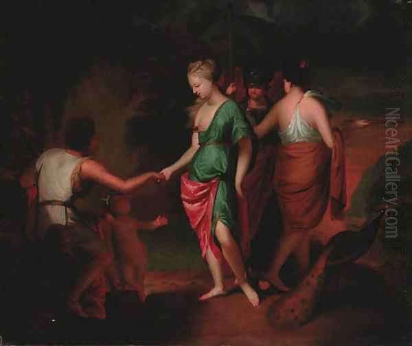 The Judgement of Paris Oil Painting by Gerard de Lairesse