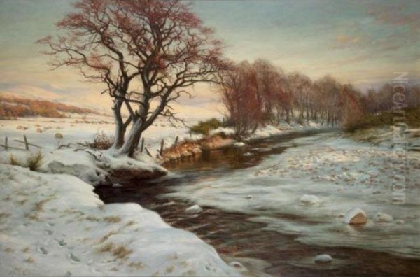 Glowed With The Tints Of Evening Hours Oil Painting by Joseph Farquharson