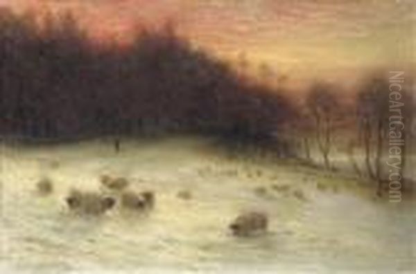 The End Of The Day Oil Painting by Joseph Farquharson