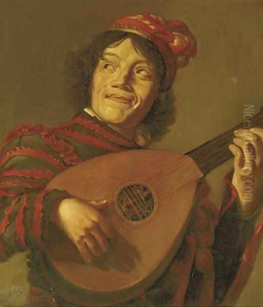 The Jester Oil Painting by Judith Leyster