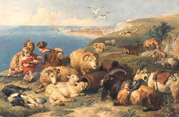 A Time for Peace Oil Painting by Edwin Landseer