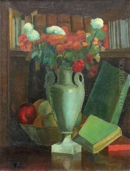 Nature Morte (ca.1925) Oil Painting by Adolphe Feder