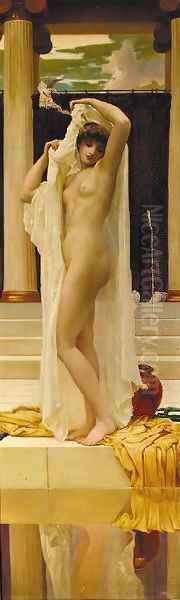 The Bath of Psyche Oil Painting by Lord Frederick Leighton