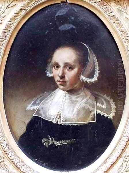 Portrait of a Lady Oil Painting by Paulus Lesire