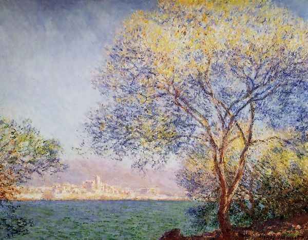 Antibes In The Morning Oil Painting by Claude Oscar Monet