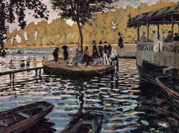 La Grenouillere Oil Painting by Claude Oscar Monet