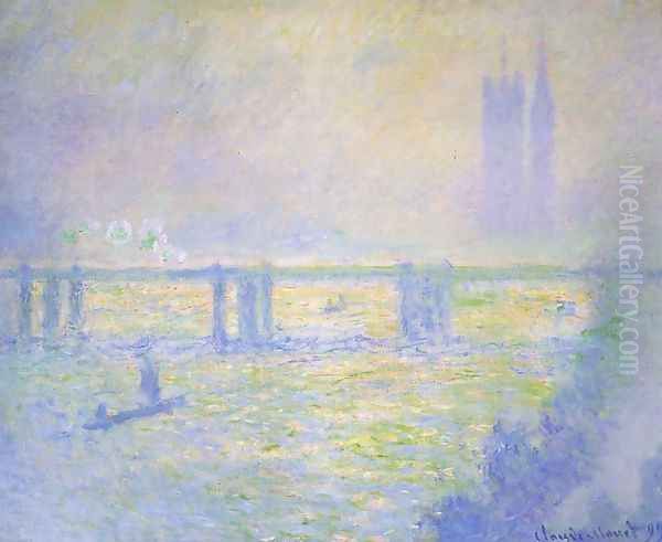 Charing Cross Bridge6 Oil Painting by Claude Oscar Monet