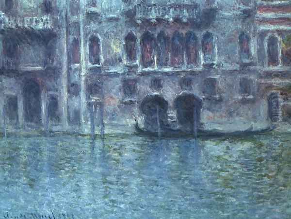 Palazzo da Mula at Venice Oil Painting by Claude Oscar Monet