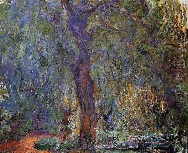 Weeping Willow IV Oil Painting by Claude Oscar Monet