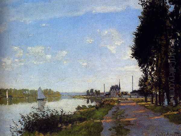 Argenteuil Oil Painting by Claude Oscar Monet