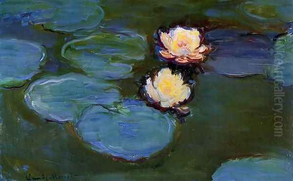 Water-Lilies Oil Painting by Claude Oscar Monet