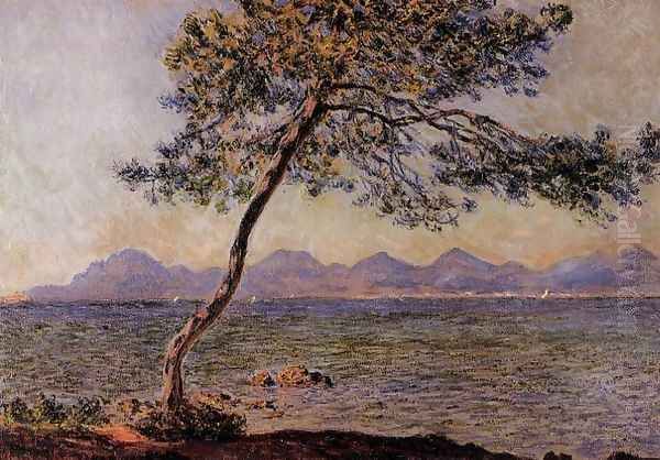 At Cap D Antibes Oil Painting by Claude Oscar Monet