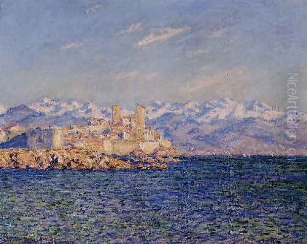 Antibes Afternoon Effect Oil Painting by Claude Oscar Monet