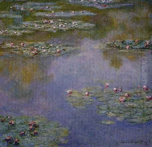 Water Lilies16 Oil Painting by Claude Oscar Monet