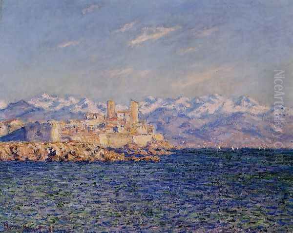 Antibes, Afternoon Effect Oil Painting by Claude Oscar Monet