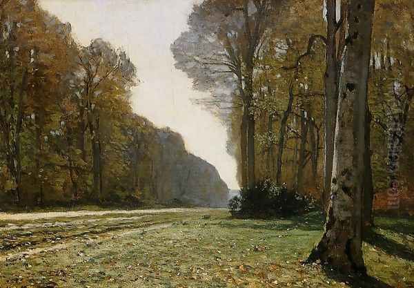 Le Pave de Chailly Oil Painting by Claude Oscar Monet