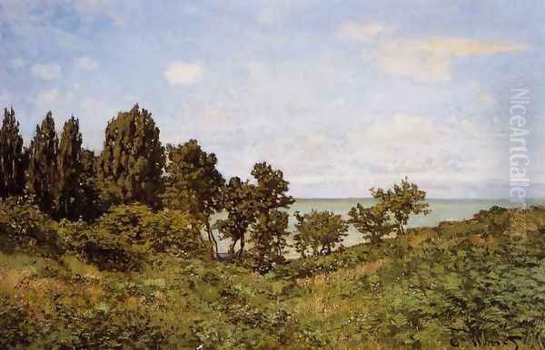 By The Sea Oil Painting by Claude Oscar Monet