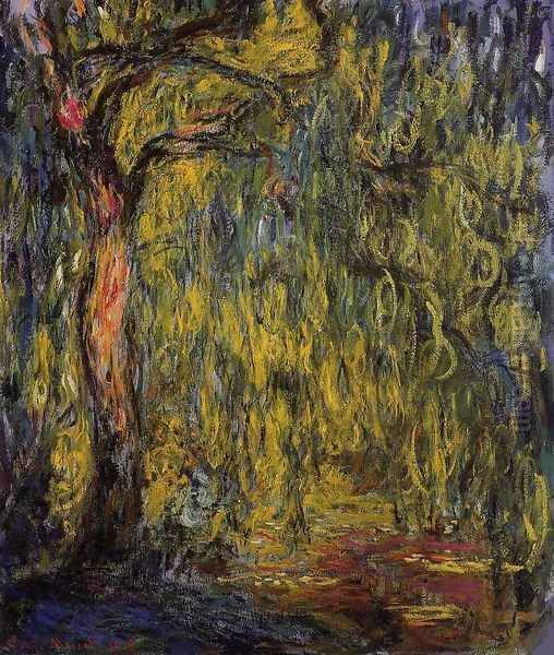 Weeping Willow I Oil Painting by Claude Oscar Monet