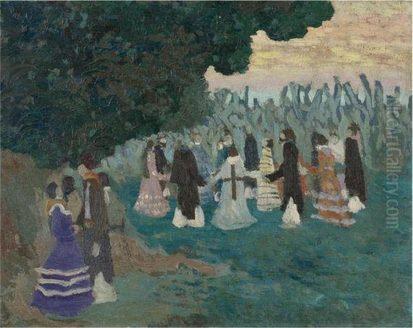 Pericon Oil Painting by Pedro Figari