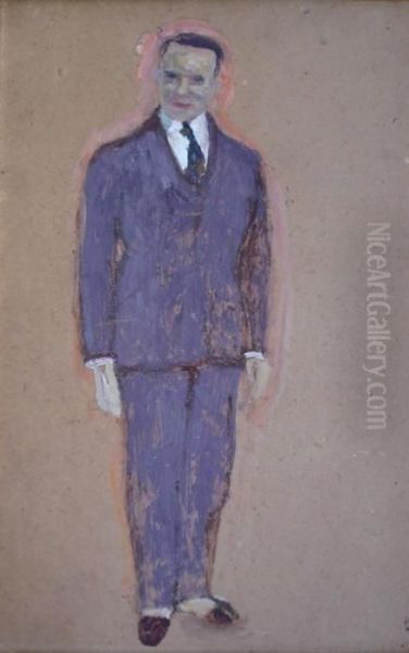 Juan Carlos Oil Painting by Pedro Figari