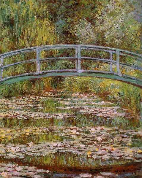 The Water-Lily Pond Oil Painting by Claude Oscar Monet