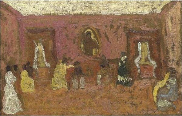 Visita Al Gobernador Oil Painting by Pedro Figari