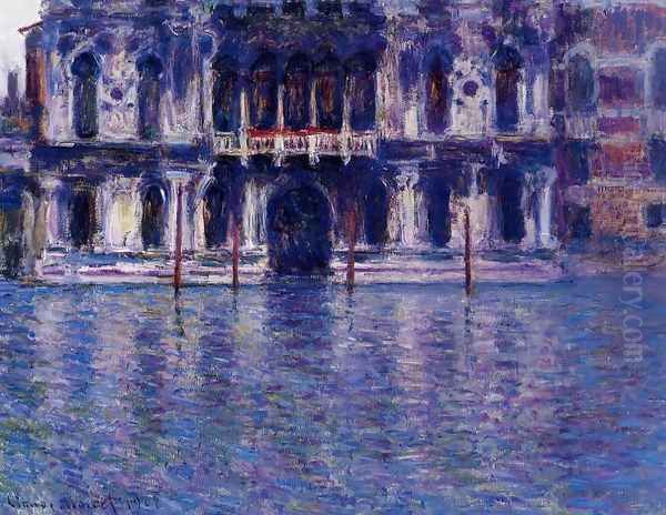 Palazzo Contarini 2 Oil Painting by Claude Oscar Monet