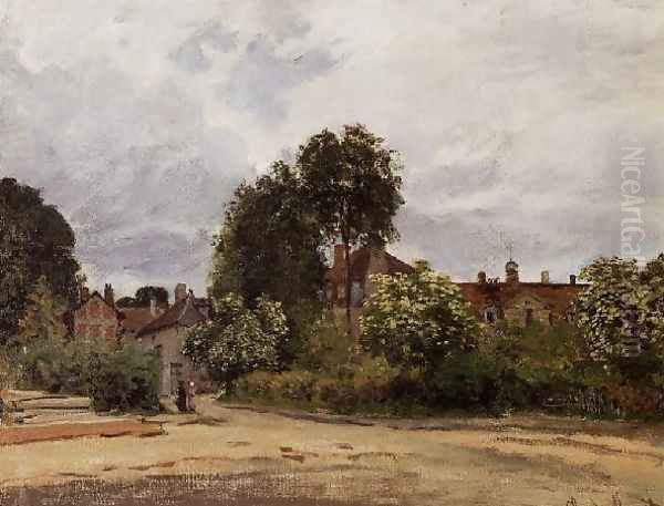 Argenteuil The Hospice Oil Painting by Claude Oscar Monet