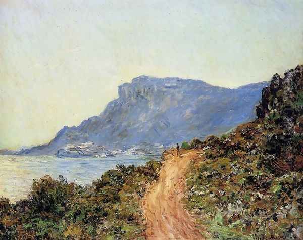 The Corniche Of Monaco Oil Painting by Claude Oscar Monet