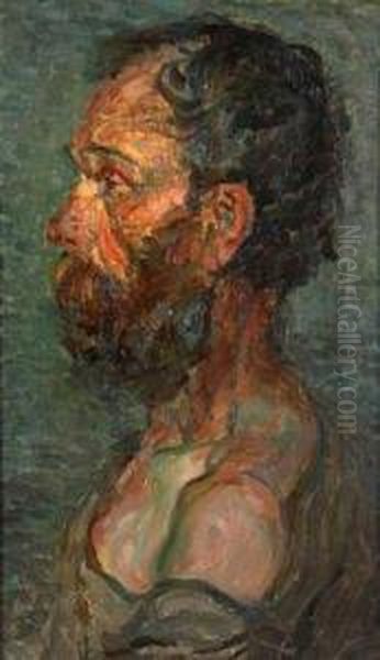 The Head Of An Old Man by Emil Filla