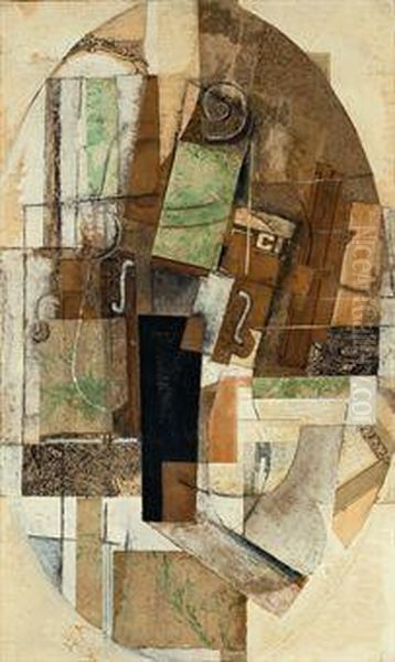 Composition Cubiste by Emil Filla