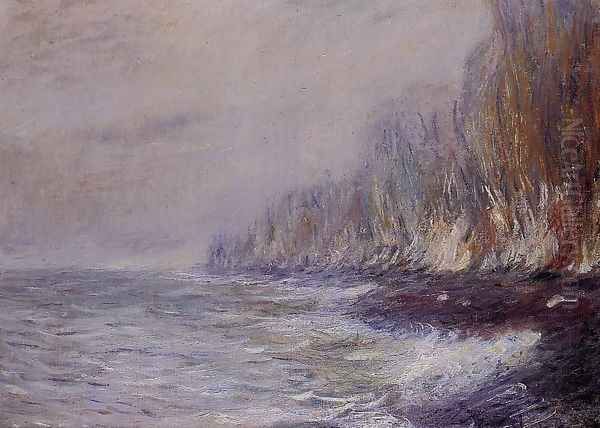 The Effect Of Fog Near Dieppe Oil Painting by Claude Oscar Monet