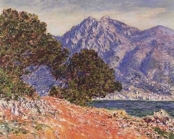 Cap Martin2 Oil Painting by Claude Oscar Monet