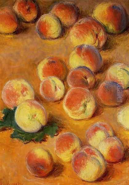 Peaches Oil Painting by Claude Oscar Monet