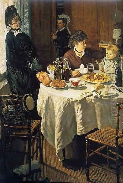 The Luncheon2 Oil Painting by Claude Oscar Monet