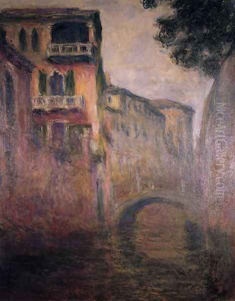 Rio Della Salute2 Oil Painting by Claude Oscar Monet