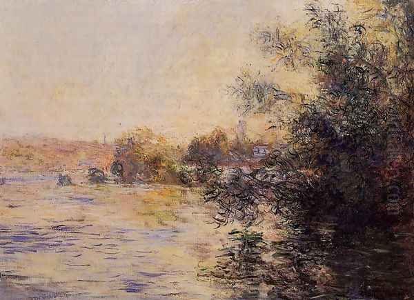 Evening Effect Of The Seine Oil Painting by Claude Oscar Monet