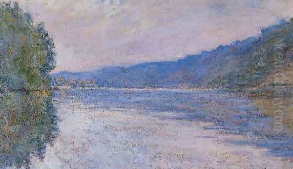 The Seine at Port-Villez Oil Painting by Claude Oscar Monet