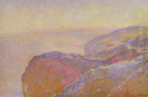 At Val Saint Nicolas Near Dieppe In The Morning Oil Painting by Claude Oscar Monet