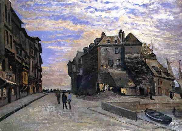 Le Lieutanance At Honfleur Oil Painting by Claude Oscar Monet