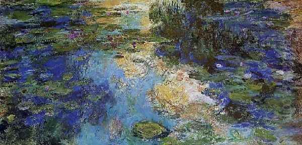 The Water Lily Pond10 Oil Painting by Claude Oscar Monet