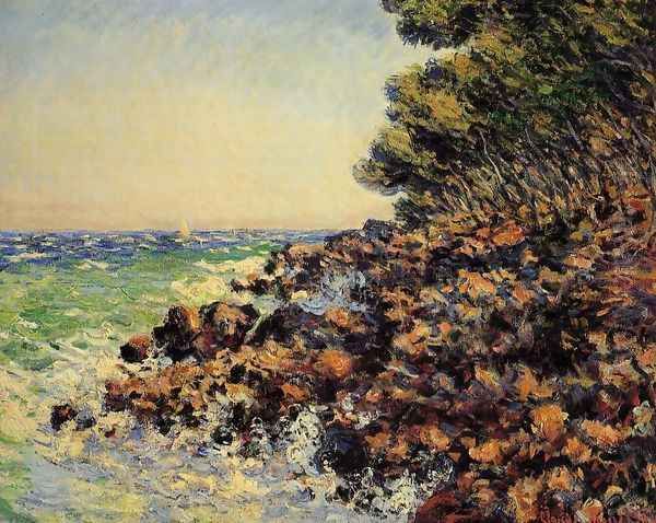 Cap Martin Oil Painting by Claude Oscar Monet