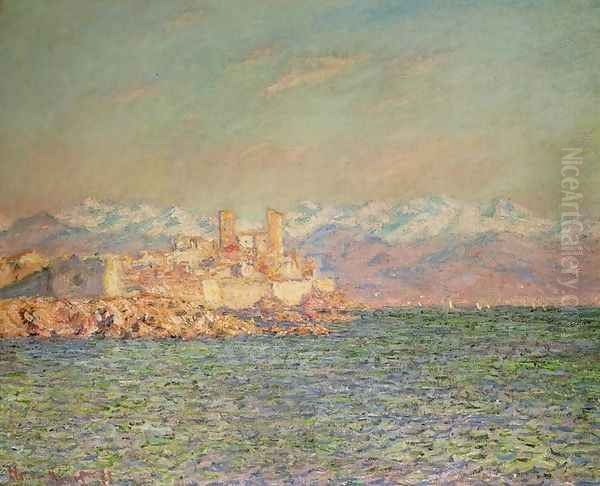 Old Fort at Antibes Oil Painting by Claude Oscar Monet