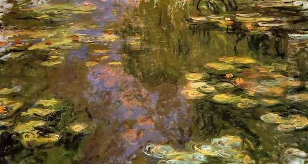 The Water Lily Pond8 Oil Painting by Claude Oscar Monet